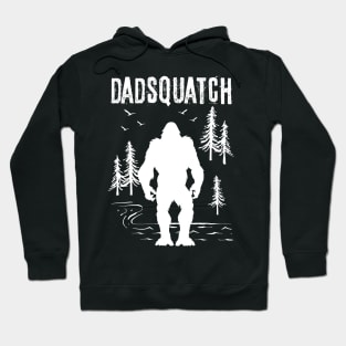 Dadsquatch Funny Bigfoot Hoodie